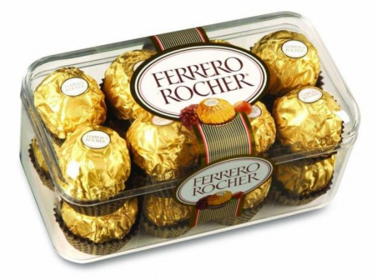 Конфеты к букетам Конфеты "RONDNOIR FERRERO" (сундучок)